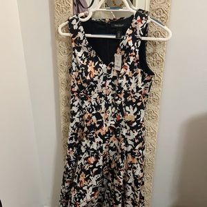 Black White House Market High Low NWT Dress